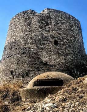 Burg Lekuresi 1, Patrick Comerford, Saranda, 2019